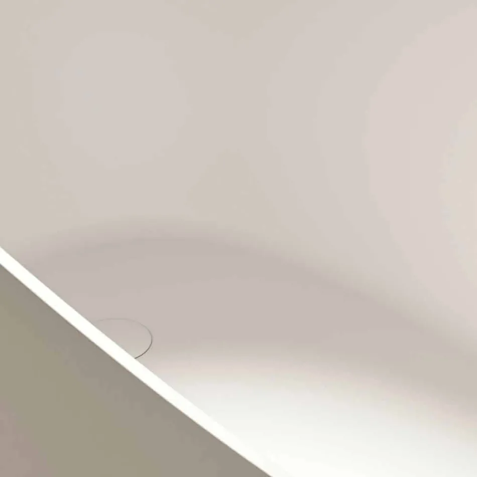 Tub liber, Design solid de suprafață lucioasă / mată - văl Viadurini