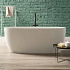Tub liber, Design solid de suprafață lucioasă / mată - văl Viadurini