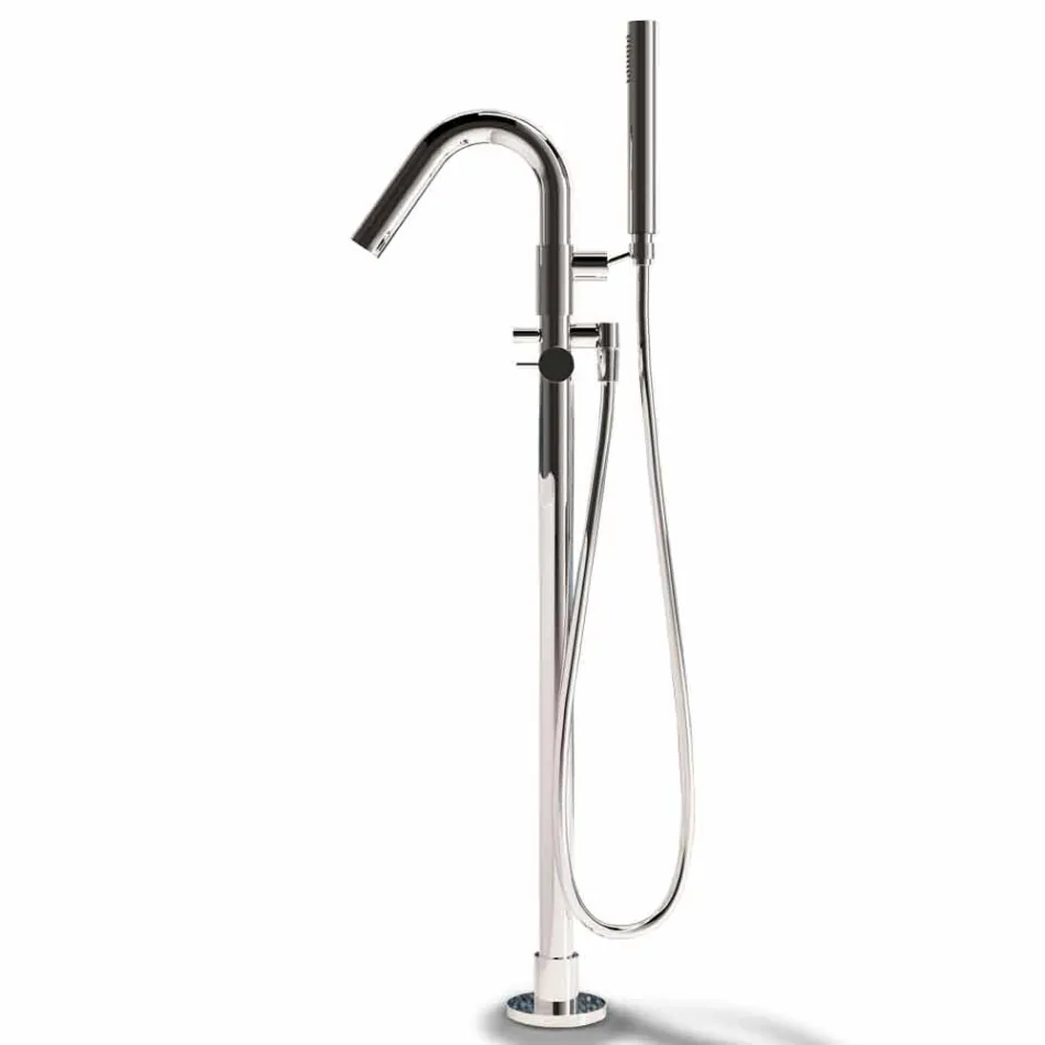 Tub liber, construit în Italia, în suprafață solidă Viadurini