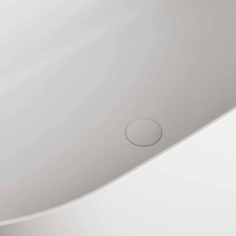 Tub liber, construit în Italia, în suprafață solidă Viadurini