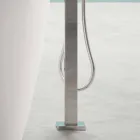 Proiectare modernă în aer liber Baie lucioasă alb sau mat - față Viadurini