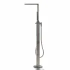 Proiectare modernă în aer liber Baie lucioasă alb sau mat - față Viadurini