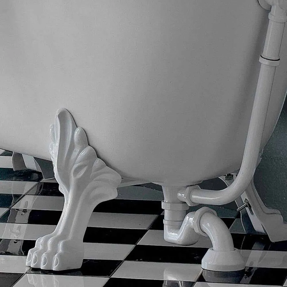 Cada independentă din stil acrilic vintage, realizată în Italia - Tabea Viadurini