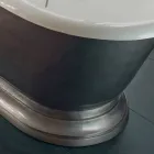 Cada independentă din fontă în stil vintage, Made in Italy - Orsola Viadurini