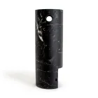 Vază în formă de față din marmură satinată Made in Italy - Asahi Viadurini