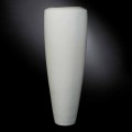 Vază înaltă artizanală din ceramică albă mată Fabricată în Italia - Capuano