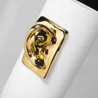 Vaza înaltă artizanală din ceramică colorată Made in Italy - Monte Viadurini