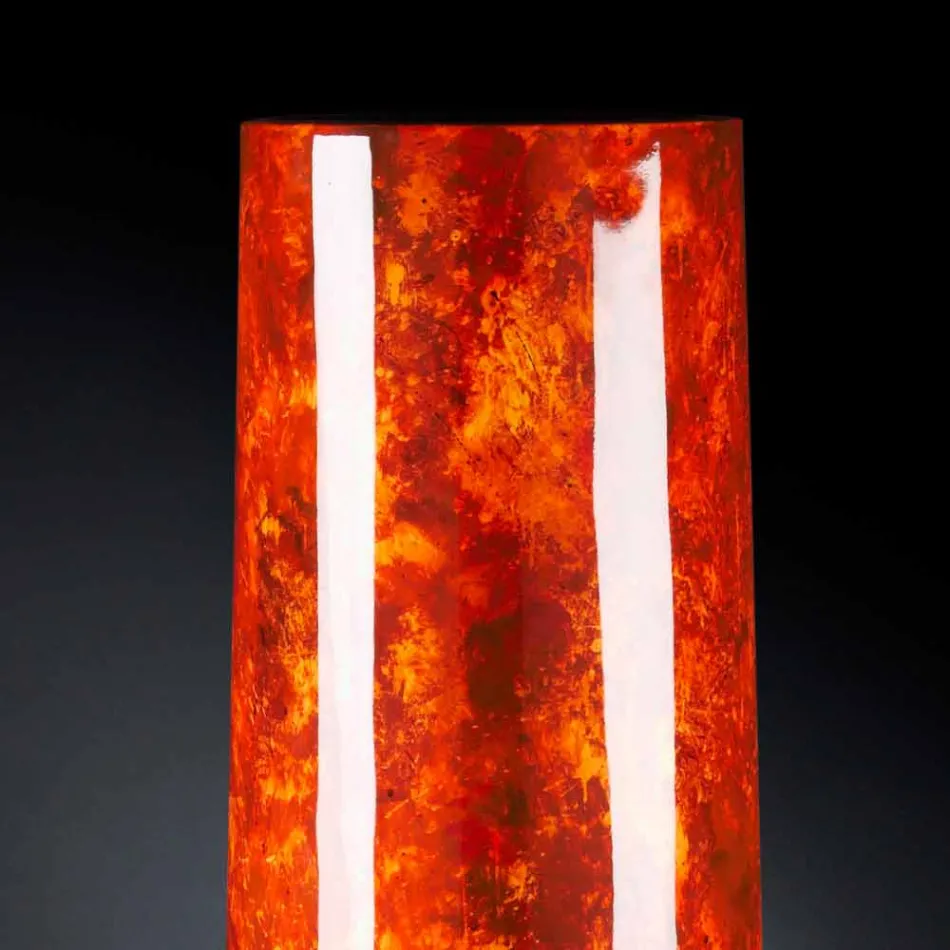 Vază interioară înaltă din polietilenă colorată Fabricată în Italia - Lepanto Viadurini