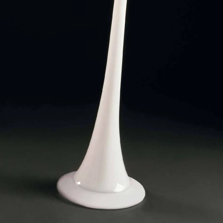 Vază interioară înaltă din sticlă colorată Design modern Fabricat în Italia - Elviro Viadurini