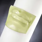 Vază decorativă înaltă din ceramică colorată realizată manual în Italia - Monte Viadurini