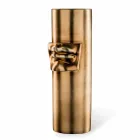 Vază decorativă înaltă din ceramică colorată realizată manual în Italia - Monte Viadurini