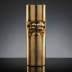 Vază decorativă înaltă din ceramică colorată realizată manual în Italia - Monte Viadurini