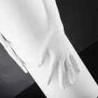 Vază ceramică interioară înaltă, fabricată manual în Italia - Monte Viadurini