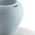 Vază de exterior în diverse finisaje și dimensiuni din polietilenă fabricată în Italia - Loto Viadurini