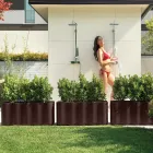 Vaza de exterior din polietilena colorata Made in Italy - Messy Viadurini