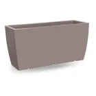 Vaza de exterior dreptunghiulara din polietilena Made in Italy - Albarone Viadurini