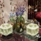 Vază de interior din sticlă lustruită Fabricată manual în Italia - Flock Viadurini