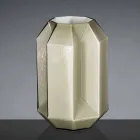 Vază de interior din sticlă lustruită Fabricată manual în Italia - Flock Viadurini