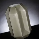 Vază de interior din sticlă lustruită Fabricată manual în Italia - Flock Viadurini