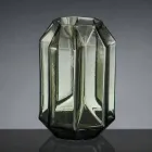 Vază de interior din sticlă lustruită Fabricată manual în Italia - Flock Viadurini