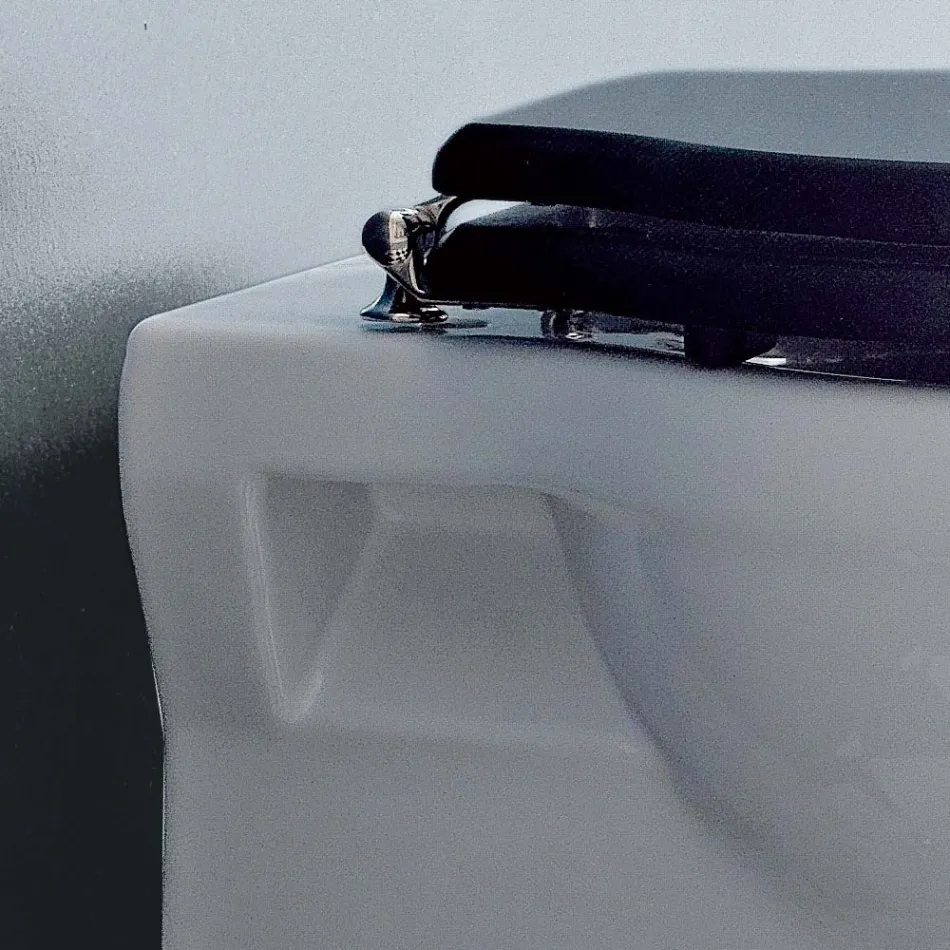 Vase pentru pardoseală Design clasic Înapoi la perete din ceramică Made in Italy - Marwa Viadurini