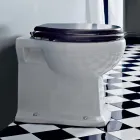 Vase pentru pardoseală Design clasic Înapoi la perete din ceramică Made in Italy - Marwa Viadurini