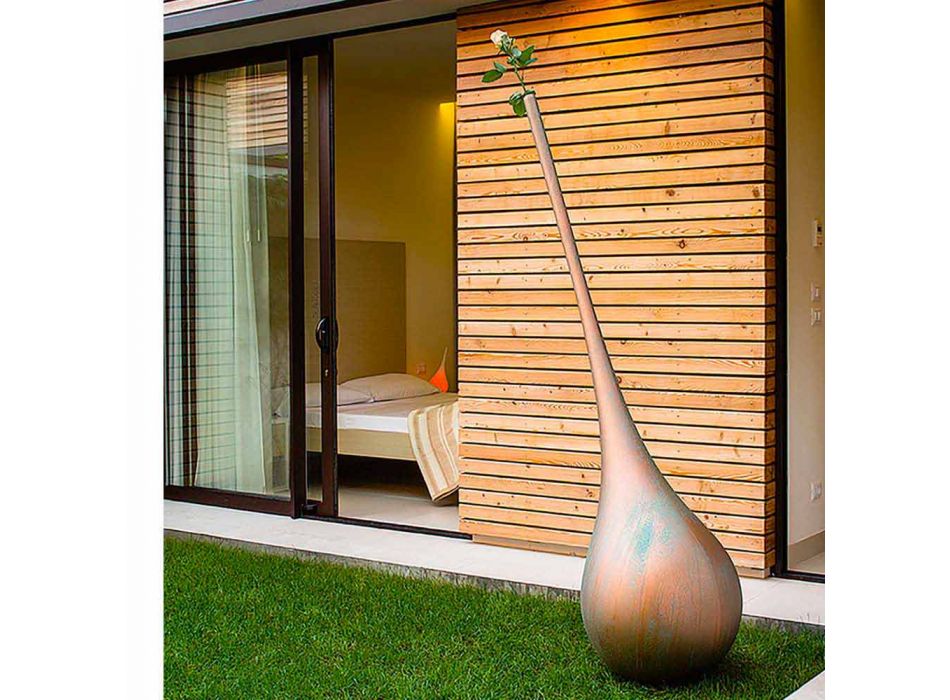 Vază de sol decorativă pentru plastic exterior sau interior - fiolă de Myyour Viadurini