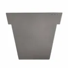 Vaza decorativă colorată Slide Vaza modernă de polietilenă realizată în Italia Viadurini