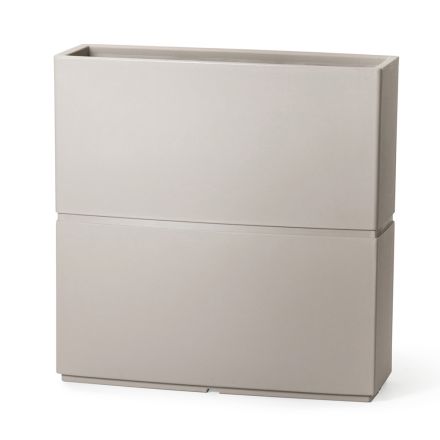 Vaza decorativa de interior din polietilena 2 dimensiuni Made in Italy - Lambo Viadurini