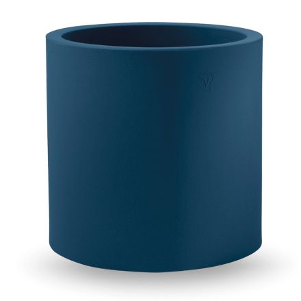 Vază decorativă de formă cilindrică din polietilenă Made in Italy - Tonello Viadurini