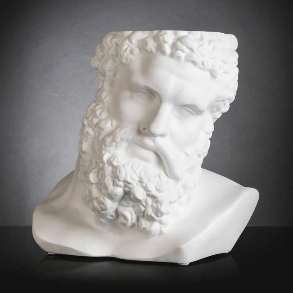 Vază decorativă din ceramică colorată manuală Made in Italy - Maciste Viadurini