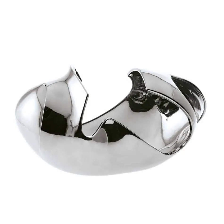 Vaza decorativă din ceramică mată sau glazurată Made in Italy - Waves Viadurini