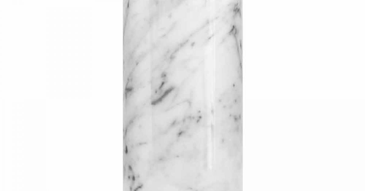 Vază decorativă din marmură albă de Carrara fabricată în Italia