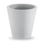 Vaza decorativa rotunda din polietilena colorata Made in Italy - Mengo Viadurini