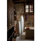 Vază decorativă reversibilă din polietilenă de design Made in Italy - Nadai Viadurini