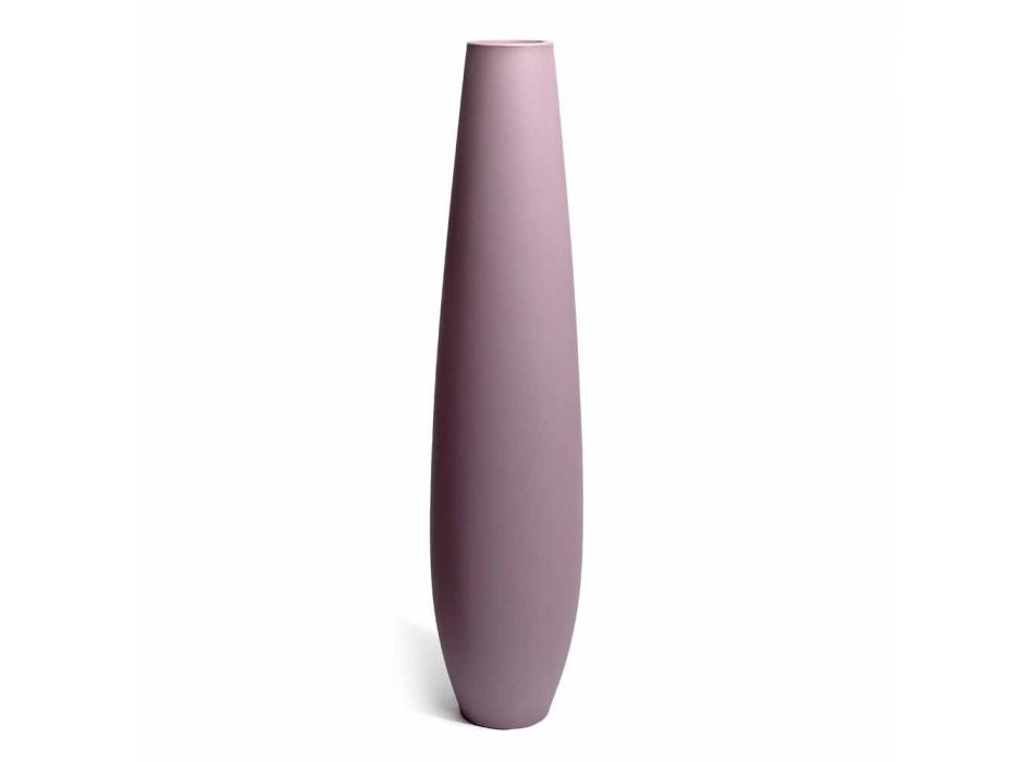 Vază decorativă reversibilă din polietilenă de design Made in Italy - Nadai Viadurini