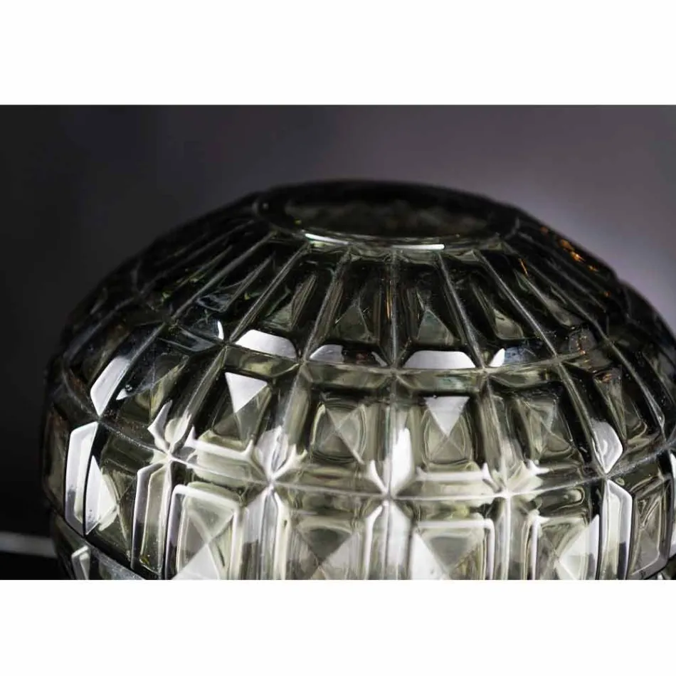 Vaza elegantă din sticlă de interior Made in Italy - Clarabella Viadurini