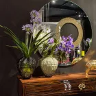 Vaza elegantă din sticlă de interior Made in Italy - Clarabella Viadurini