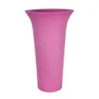 Jardiniera rotunda de gradina din polietilena Made in Italy - Tremont Viadurini