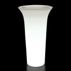 Jardiniera rotunda de gradina din polietilena Made in Italy - Tremont Viadurini