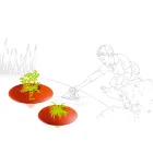 Vaza plutitoare în aer liber din polietilenă colorată Fabricată în Italia - Boa Viadurini