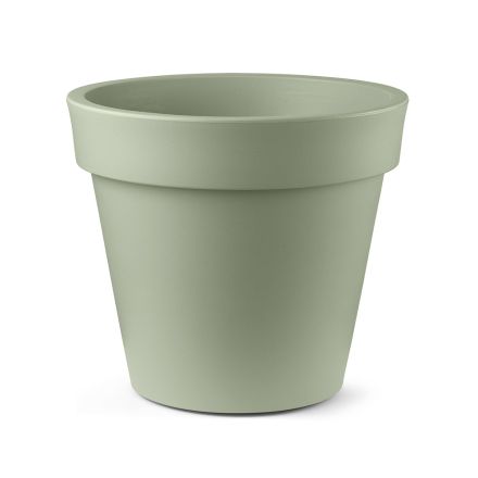 Vasă mare de exterior din polietilenă 4 dimensiuni Made in Italy - Emporium Viadurini