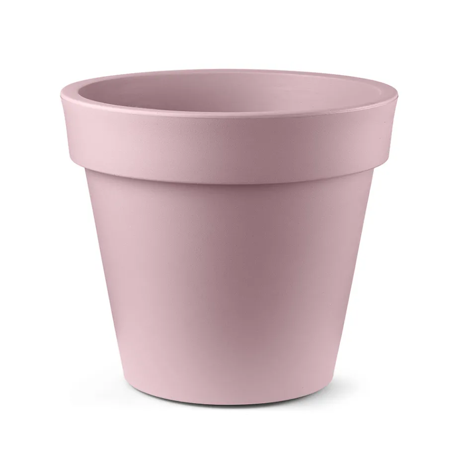 Vasă mare de exterior din polietilenă 4 dimensiuni Made in Italy - Emporium Viadurini