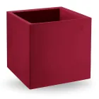 Vaza in Polietilena Colorata Forma Cubica Fabricata in Italia - Tonello Viadurini