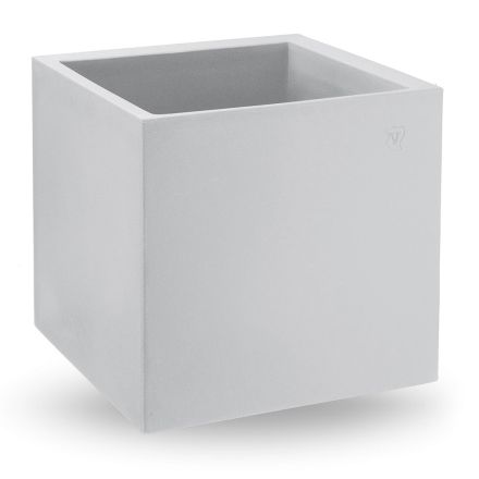 Vaza in Polietilena Colorata Forma Cubica Fabricata in Italia - Tonello Viadurini