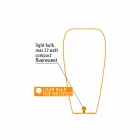 Vază de exterior modernă, luminoasă, din polietilenă, 2 bucăți - piele de Myyour Viadurini