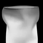 Vază în aer liber strălucitoare din polietilenă opacă Fabricată în Italia - Mândră Viadurini