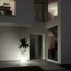 Vază în aer liber strălucitoare din polietilenă opacă Fabricată în Italia - Mândră Viadurini