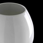 Vaza modernă din ceramică, fabricată manual în interior, fabricată în Italia - Clarissa Viadurini