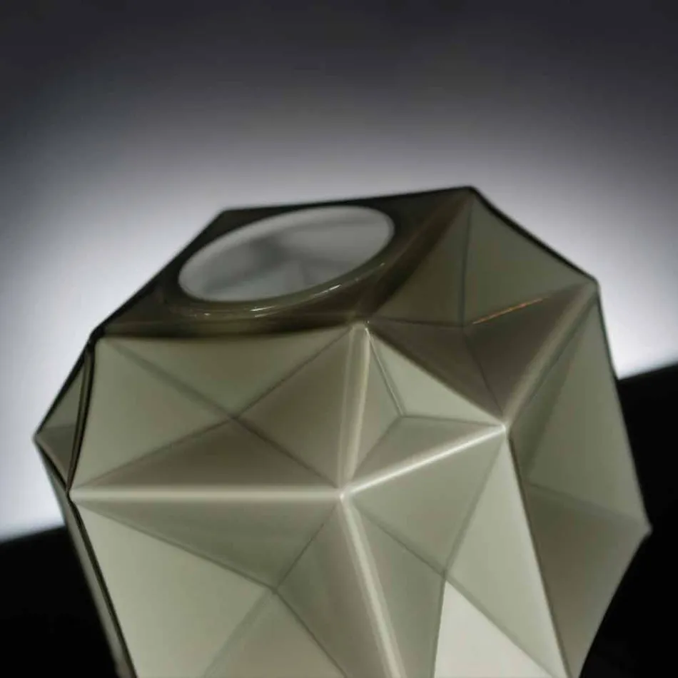 Vaza modernă din sticlă de interior, fabricată manual în Italia - Eagle Viadurini